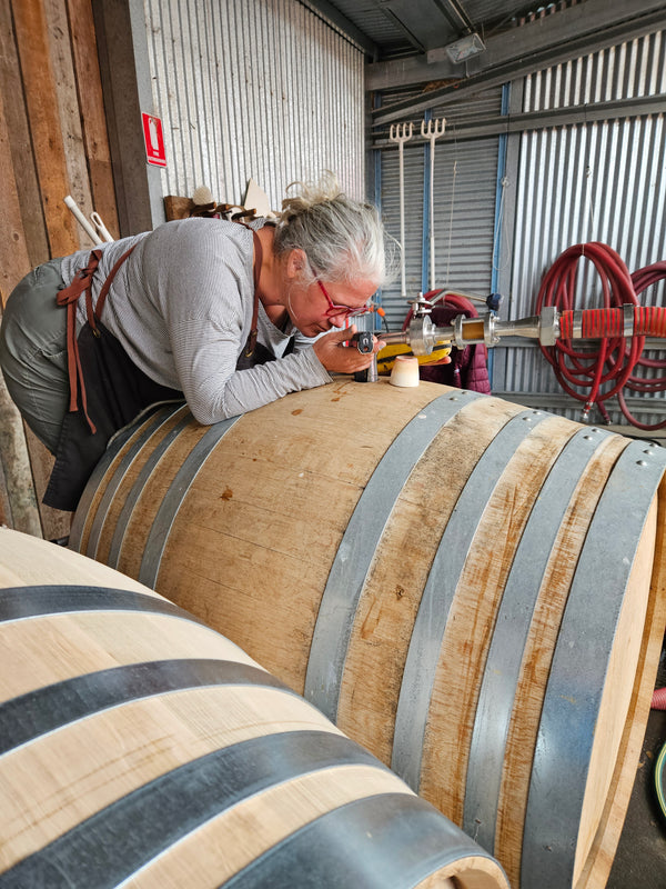 'Puff of smoke' - 2019 Puncheon fermented Tasmanian Riesling