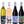 (L-R) Premium:  Cabernet Sauvignon/Shiraz/Chardonnay  Ant series: Riesling/Vermentino/Bianco D'Alessano/Rosato/Barbera/Touriga/Tempranillo/Montepulciano/Shiraz-Malbec/Cabernet/Malbec