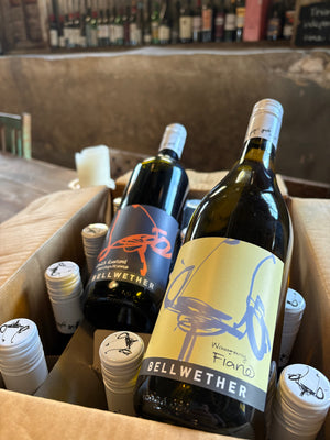 Last stocks of 2025 Wrattonbully Fiano x 6 with 2023 Riverland Montepulciano