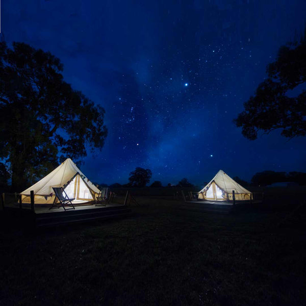 Twin Single Bell Tent | McDonald (single night stay)