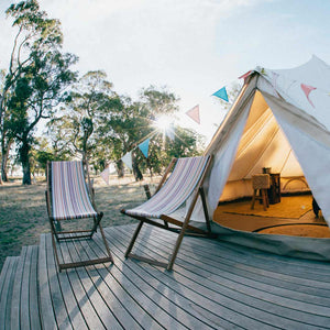Twin Single Bell Tent | McDonald (single night stay)
