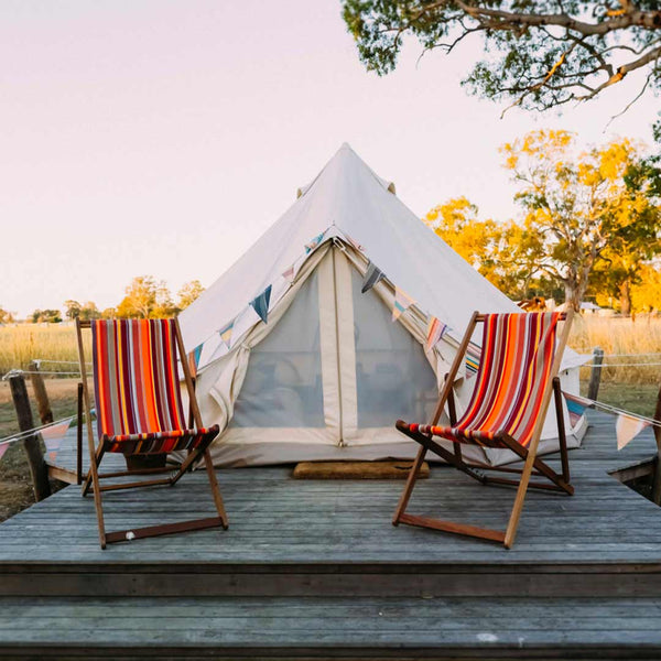 Twin Single Bell Tent | McDonald (single night stay)